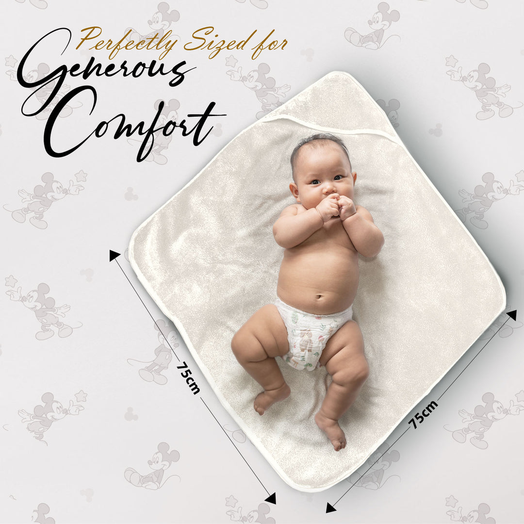 Tevel Zero Twist Baby Hooded Towel