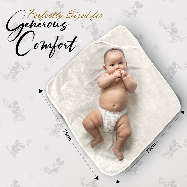 Tevel Zero Twist Baby Hooded Towel