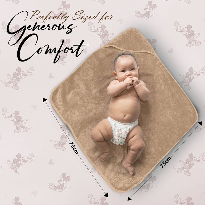 Tevel Zero Twist Baby Hooded Towel