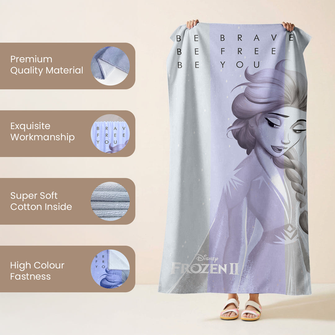 Disney Frozen-II Towel For kids & Adults