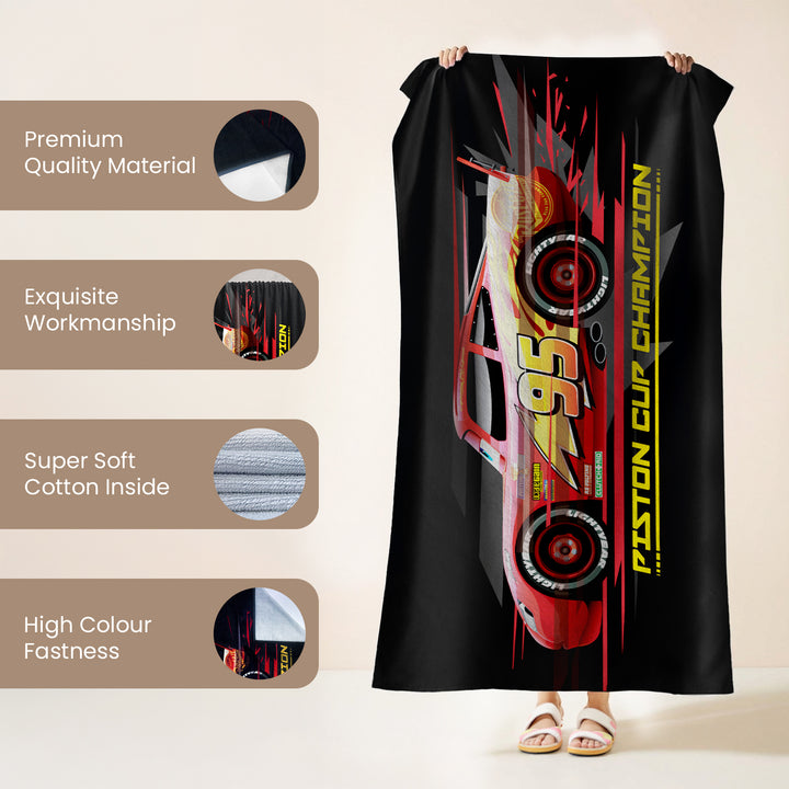 Disney Pixar Cars Towel For kids & Adults