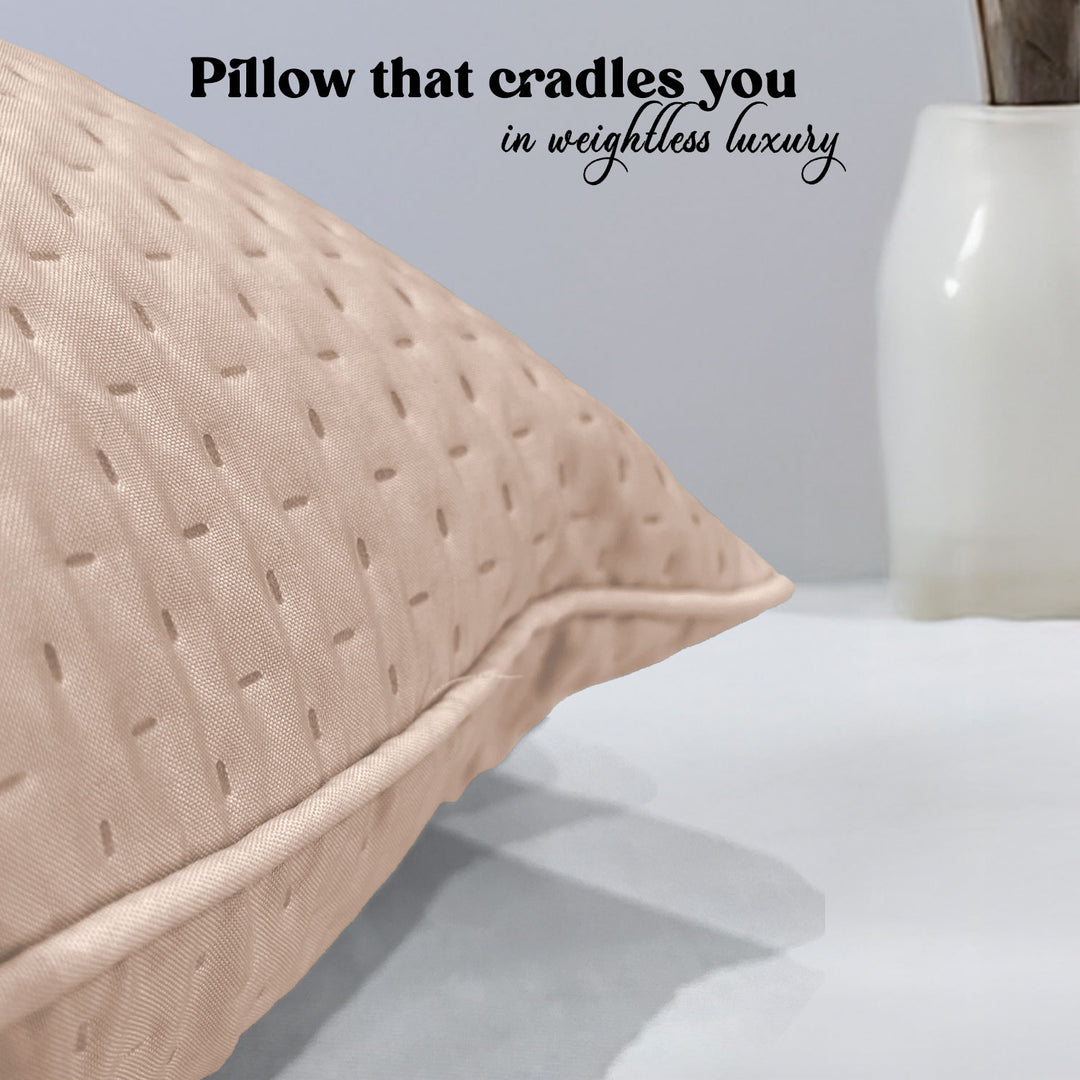 Laika Quilted Breathable Microfiber Pillow