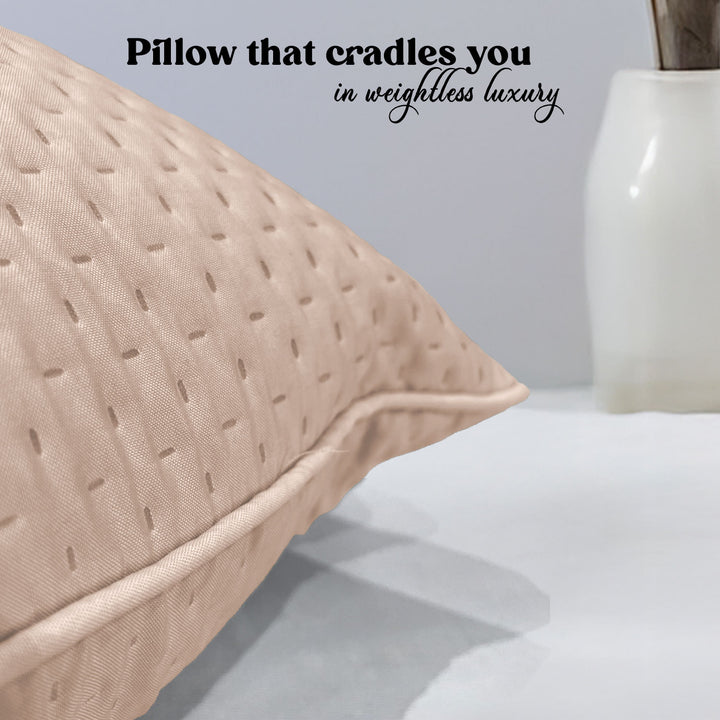 Laika Quilted Breathable Microfiber Pillow