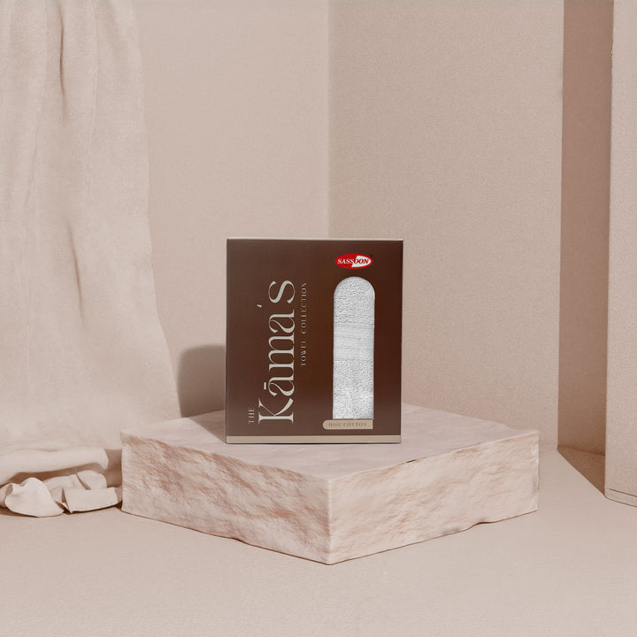 Kama 100% Cotton Hand Towel Pack in 450 GSM