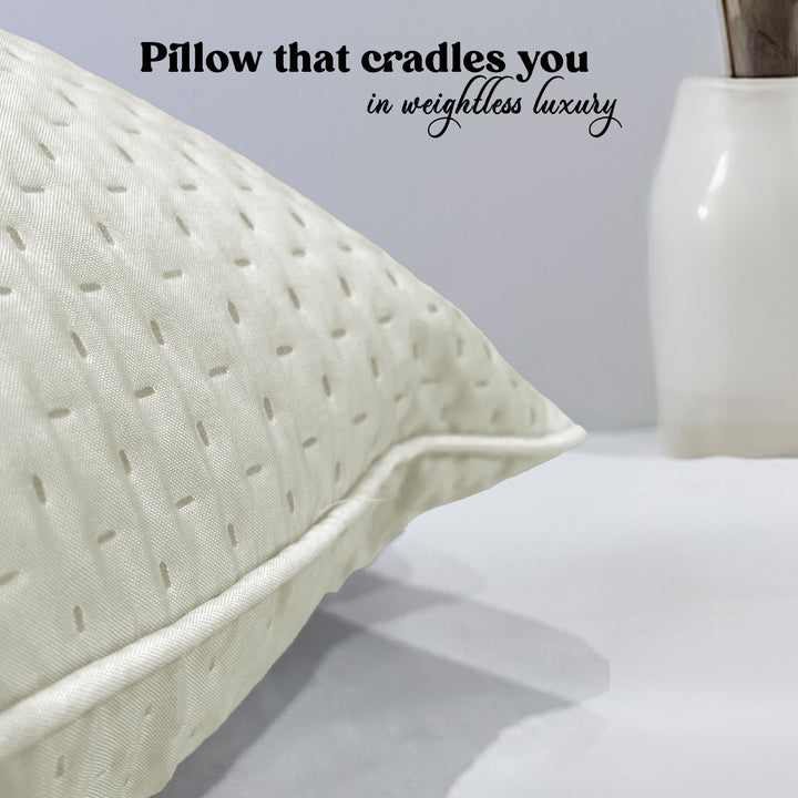 Laika Quilted Breathable Microfiber Pillow