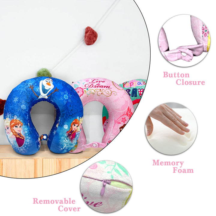 Dora Memory Foam Neck Pillow For Kids