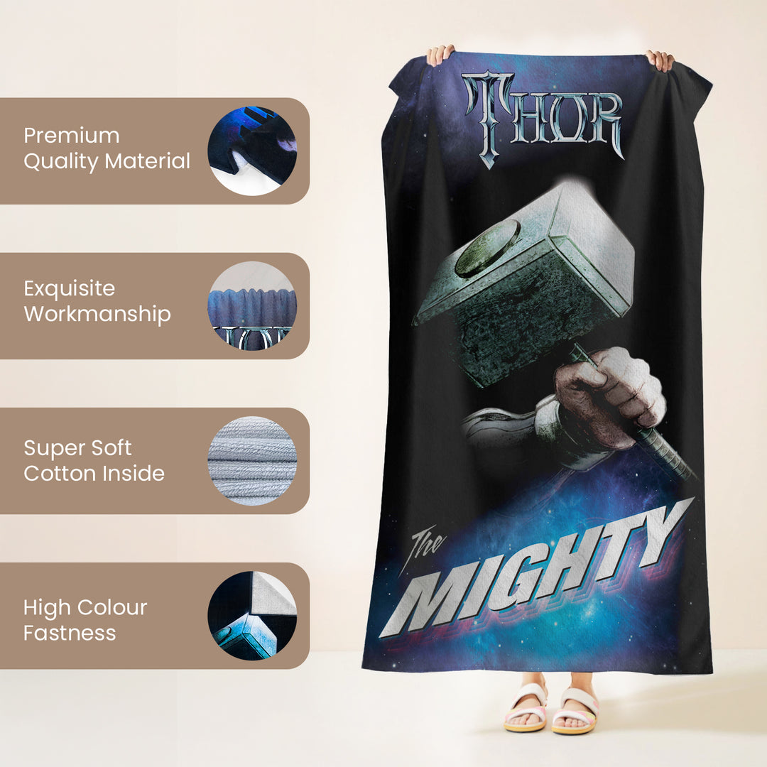 Marvel Thor Towel For kids & Adults