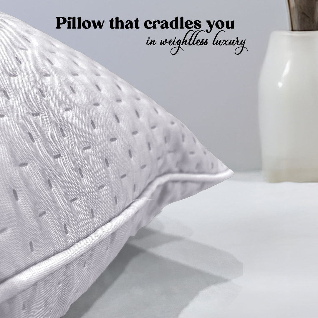 Laika Quilted Breathable Microfiber Pillow