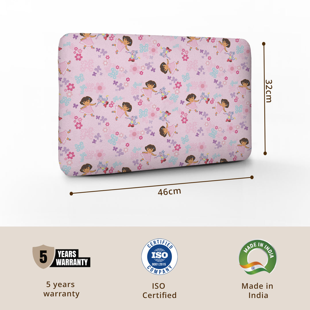 Dora Memory Foam Pillow for Kids