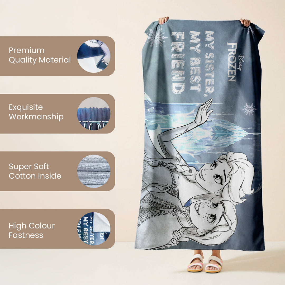 Disney Frozen Towel For Kids & Adults