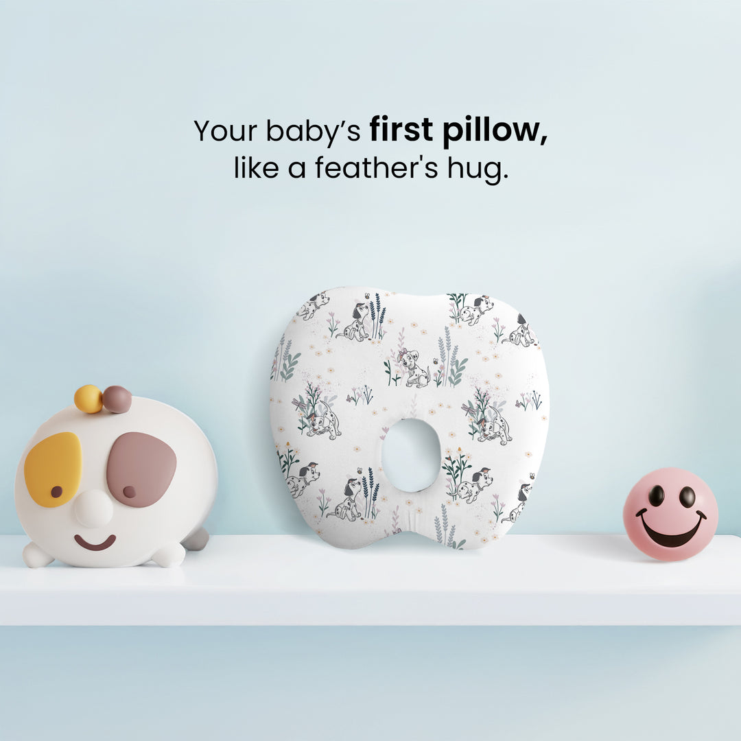 Disney Dalmatian Baby Head Shaping Memory Foam Pillow