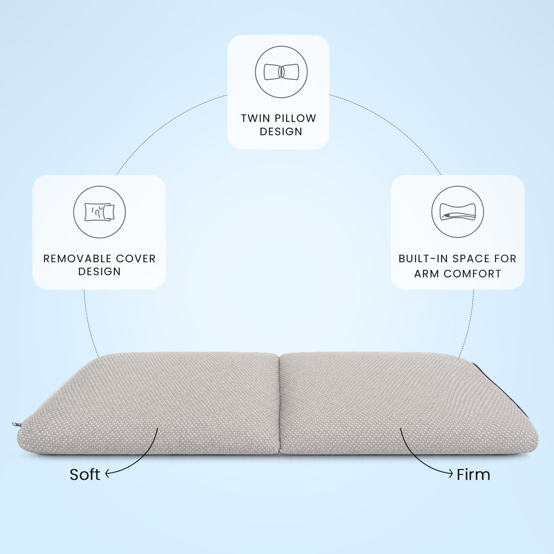 Flexi Comfort Couple Pillow
