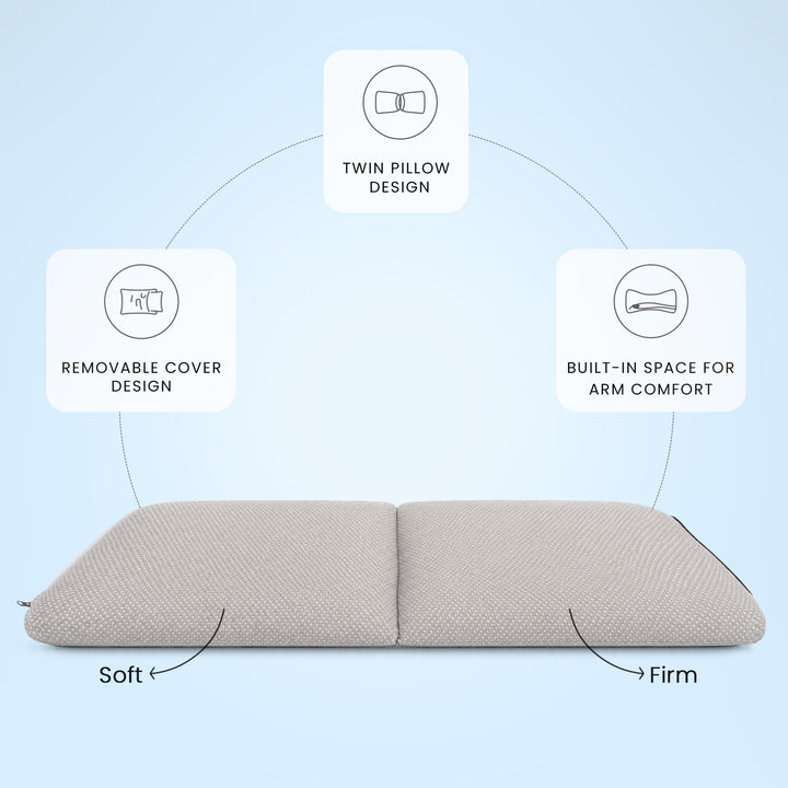 Flexi Comfort Couple Pillow