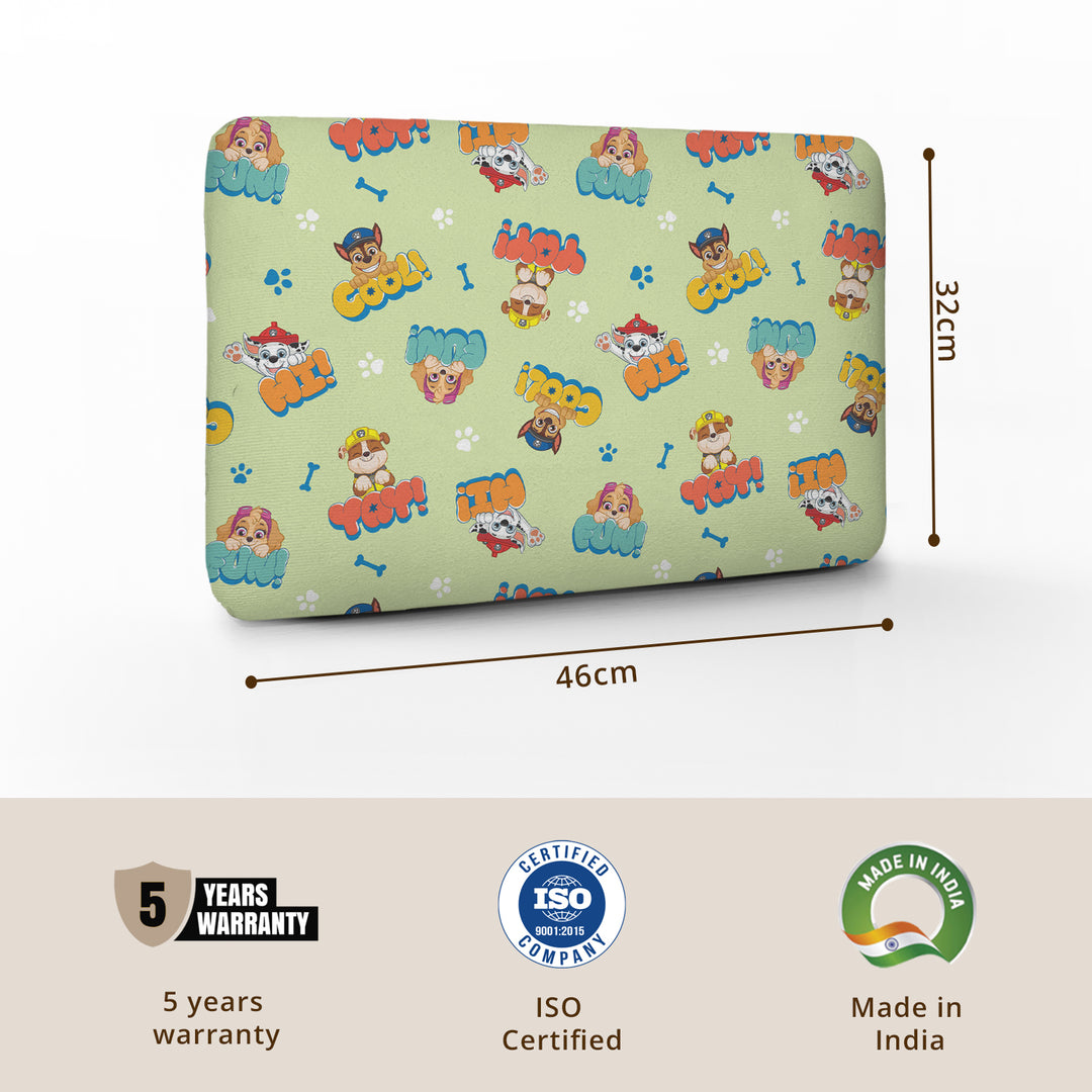 Paw Patrol Memory Foam Pillow for Kids