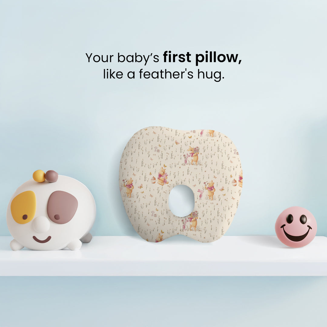Disney Winnie The Pooh Baby Head Shaping Memory Foam Pillow