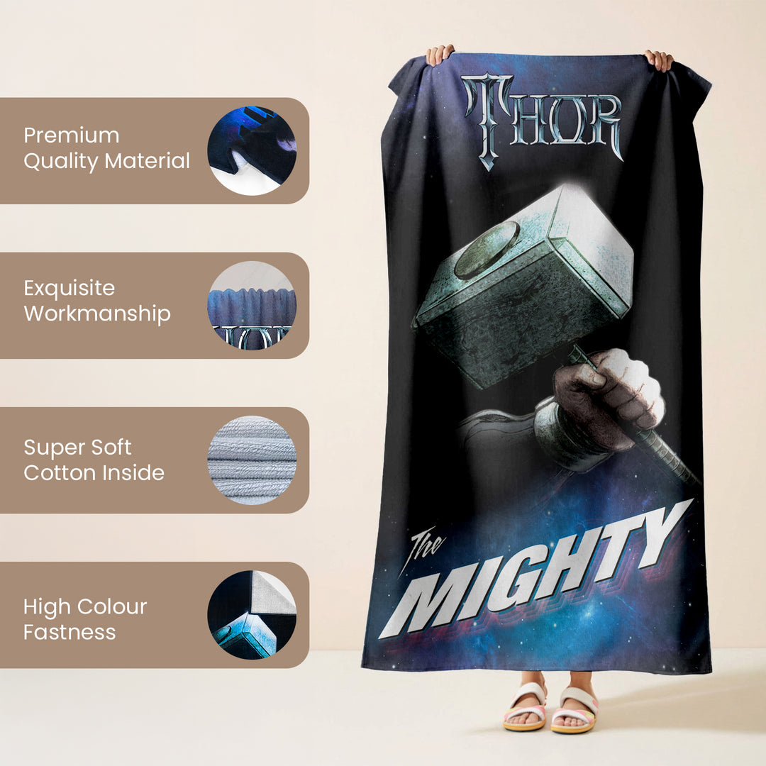 Marvel Thor Towel For kids & Adults