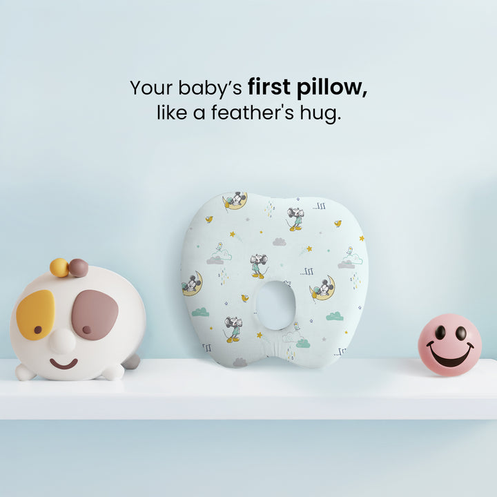 Disney Mickey Mouse Baby Head Shaping Memory Foam Pillow