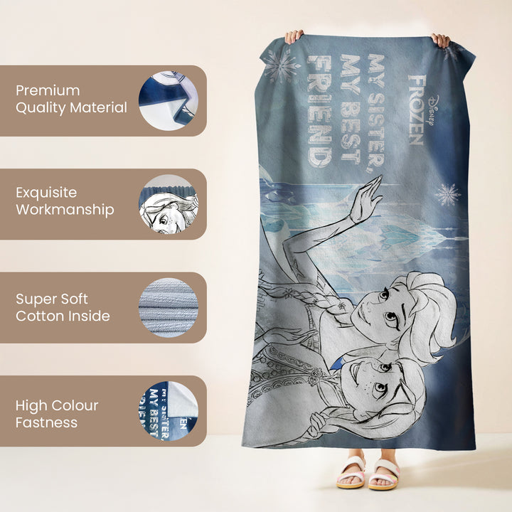 Disney Frozen Towel For Kids & Adults