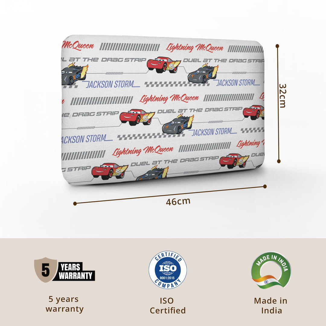 Disney Pixar Car Memory Foam Pillow for Kids