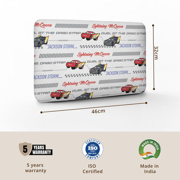 Disney Pixar Car Memory Foam Pillow for Kids