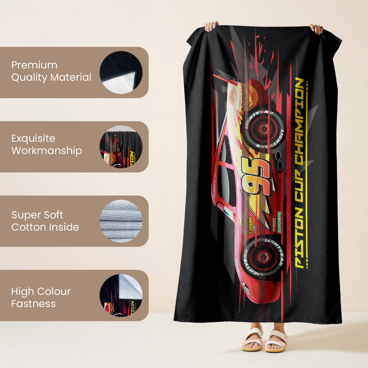 Disney Pixar Cars Towel For kids & Adults