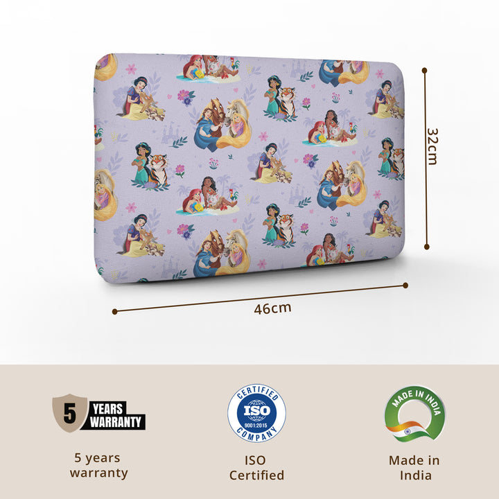 Disney Princess Memory Foam Pillow for Kids