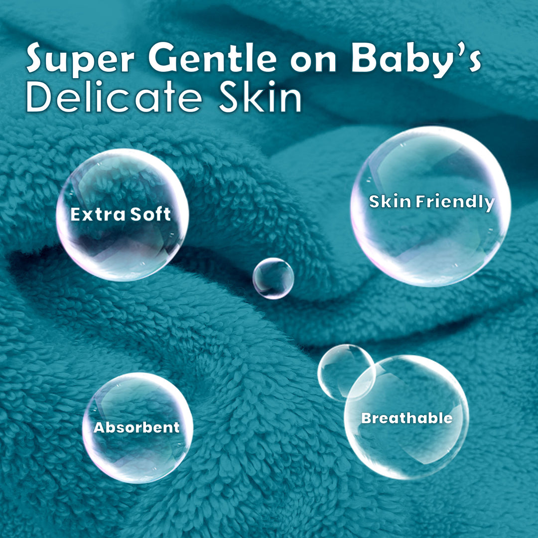 Tevel Zero Twist Baby Hooded Towel