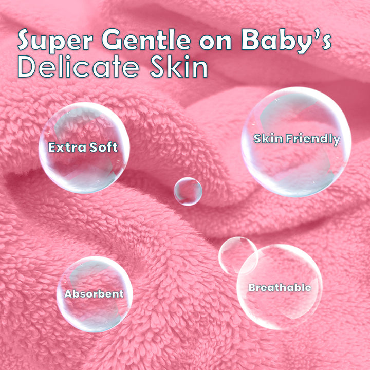 Tevel Zero Twist Baby Hooded Towel