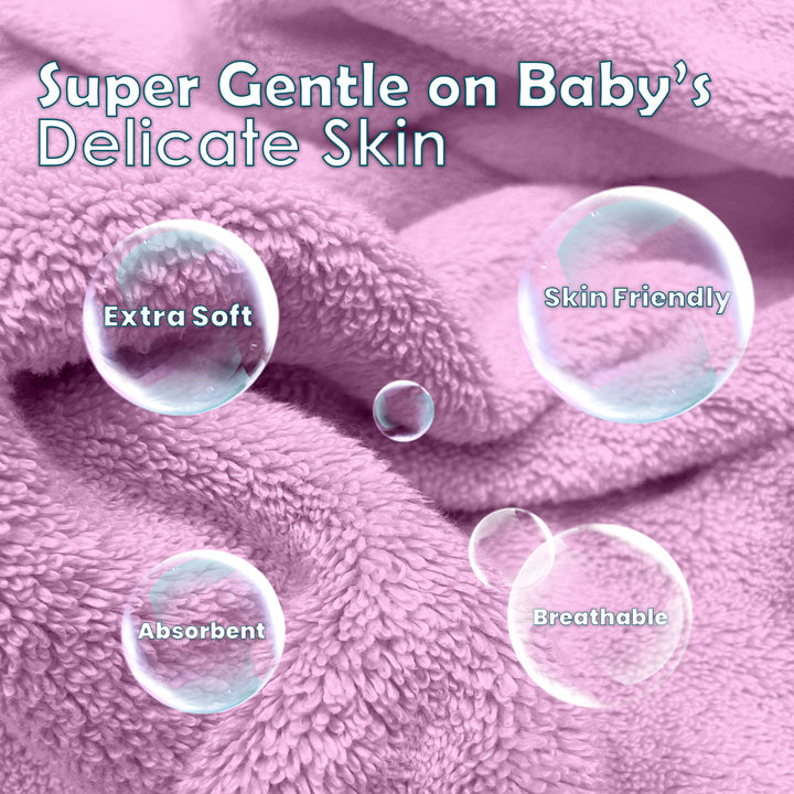 Tevel Zero Twist Baby Hooded Towel