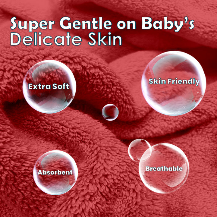 Tevel Zero Twist Baby Hooded Towel