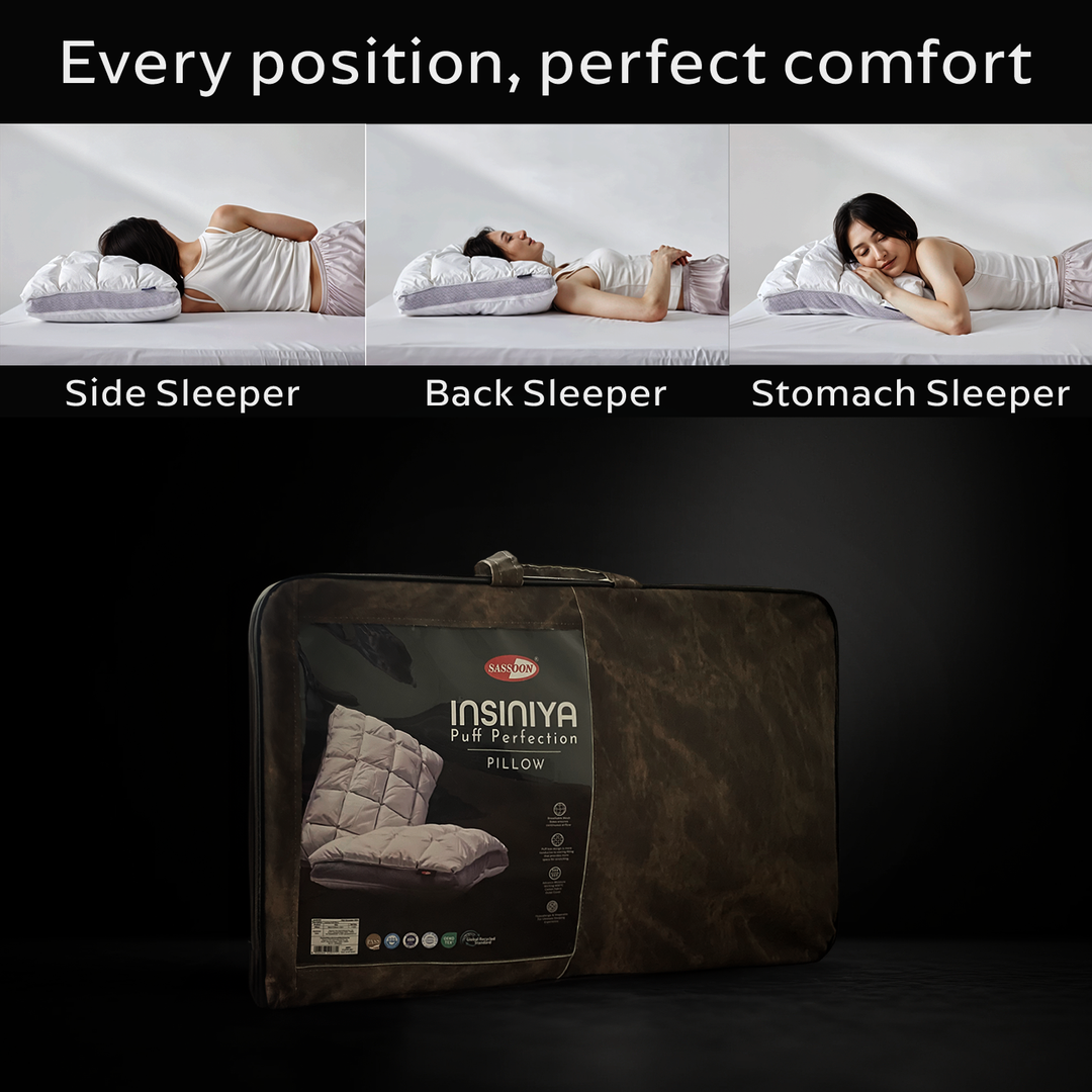 Insiniya Three Layers Puff Perfection Pillow