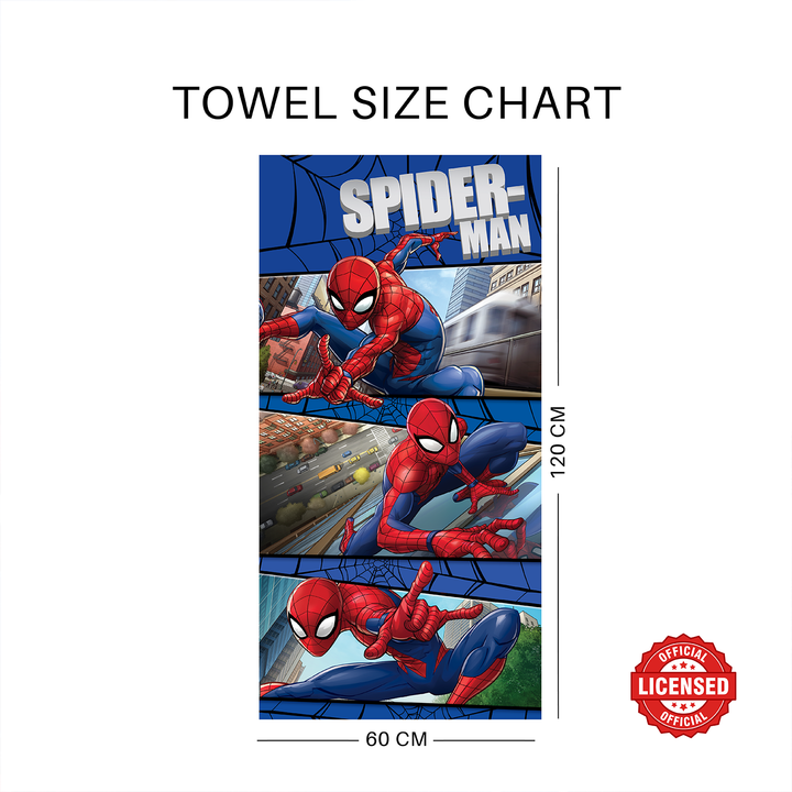 Spiderman Kids Bath Towel