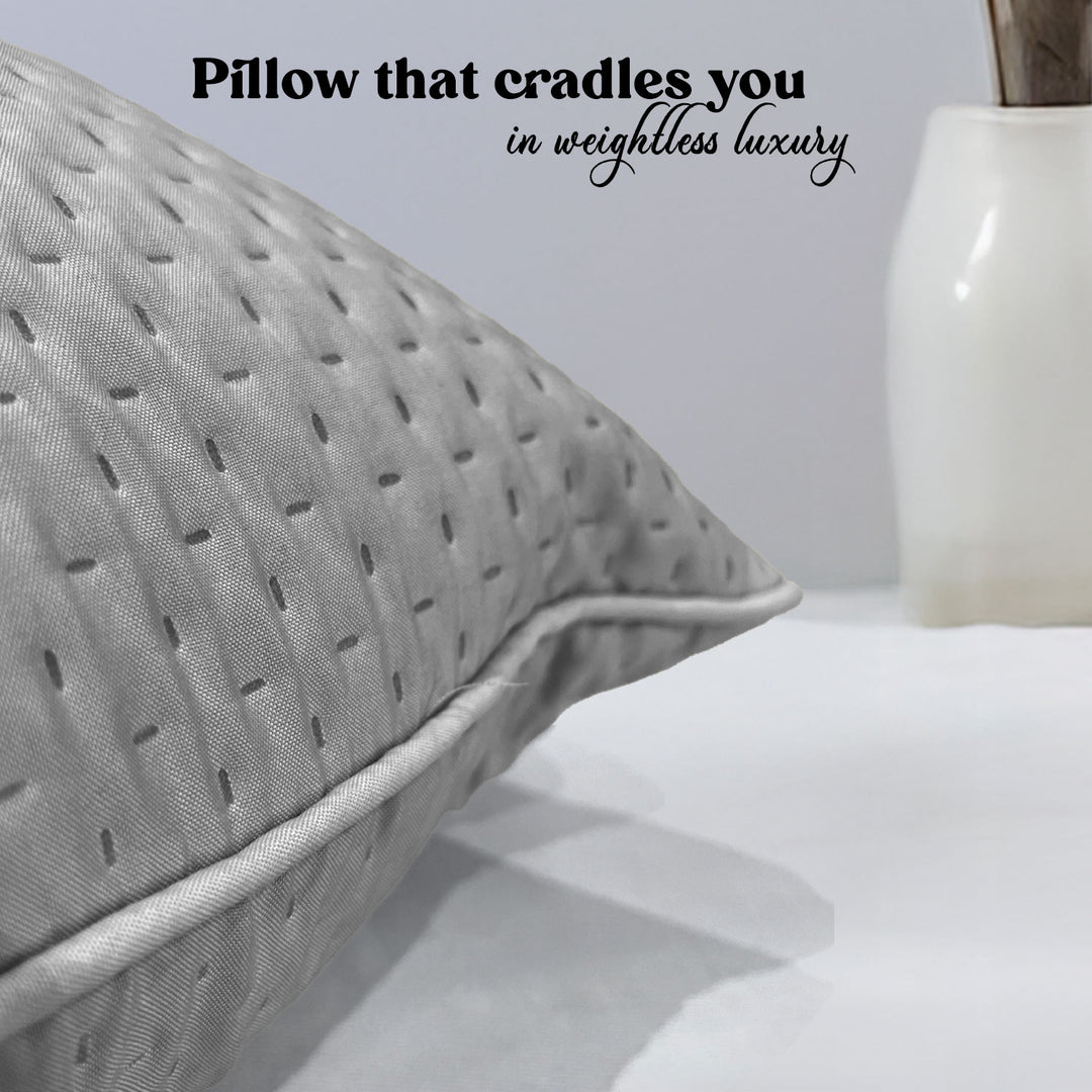 Laika Quilted Breathable Microfiber Pillow