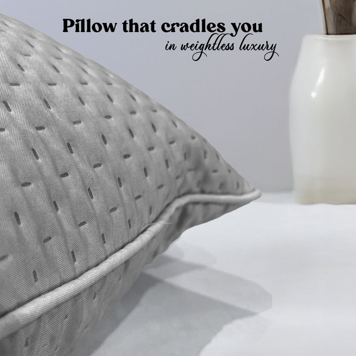Laika Quilted Breathable Microfiber Pillow