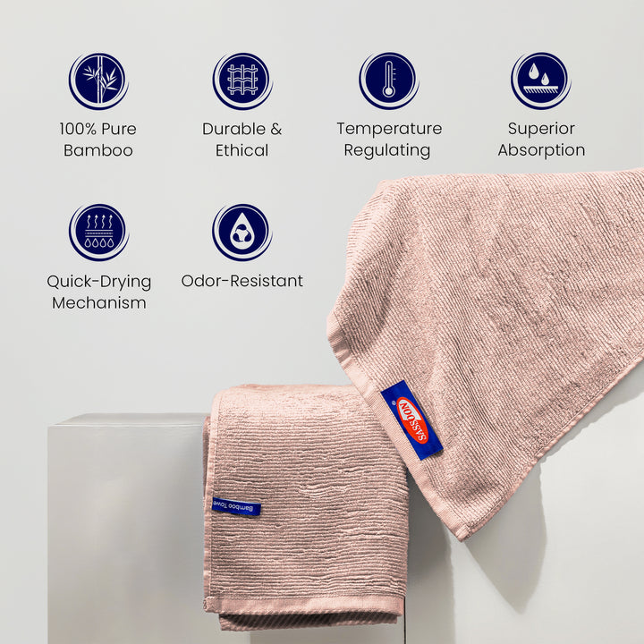 Deslay 100% Bamboo Bath Towel