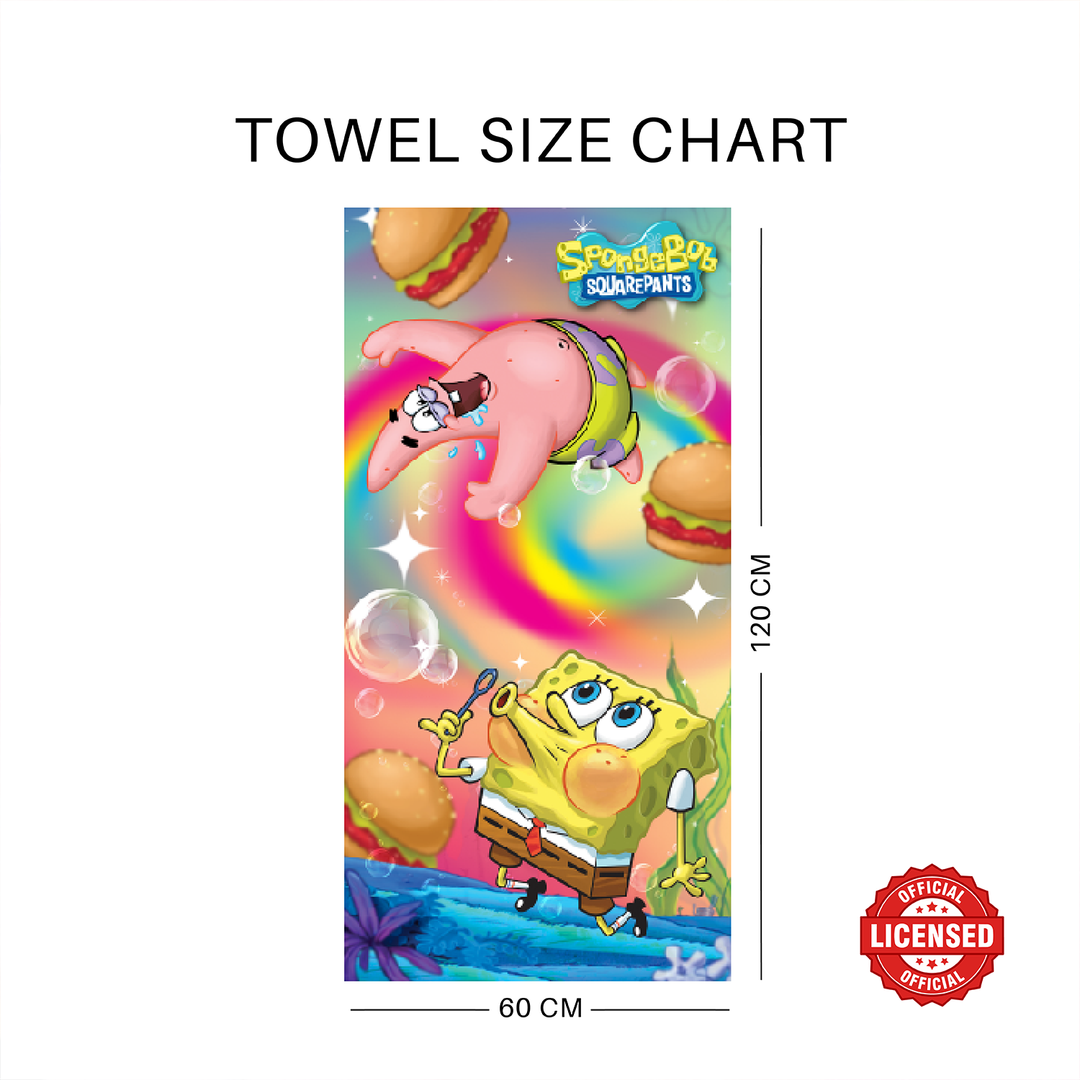 SpongeBob Kids Bath Towel