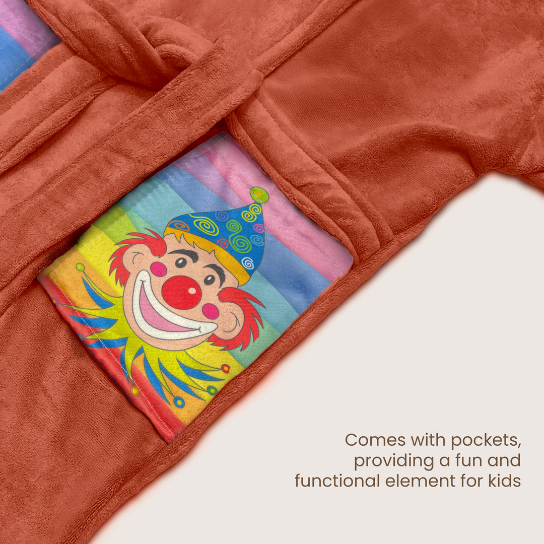 Hooded Bathrobe For Kids (Age 3-7 years)