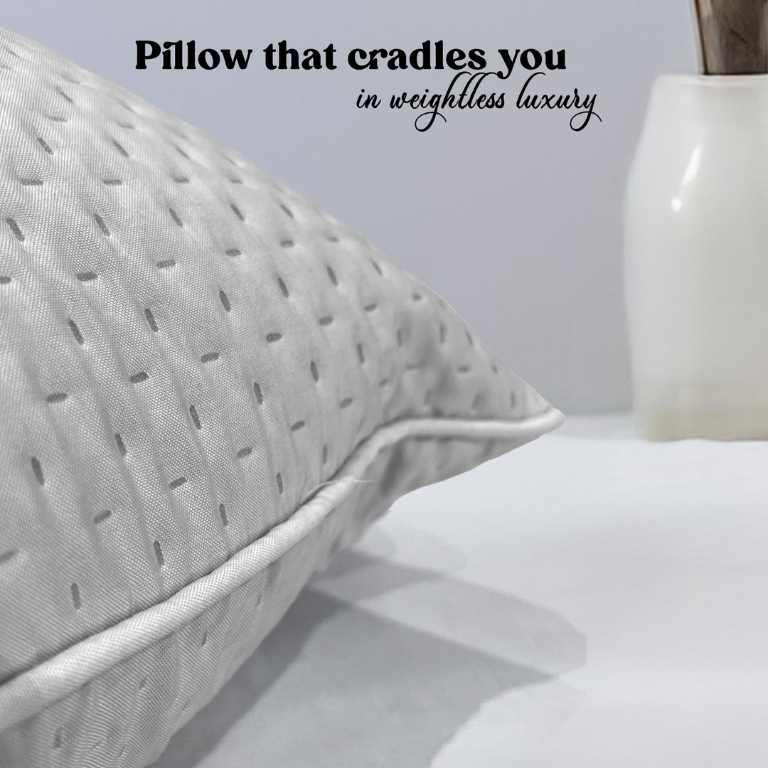 Laika Quilted Breathable Microfiber Pillow