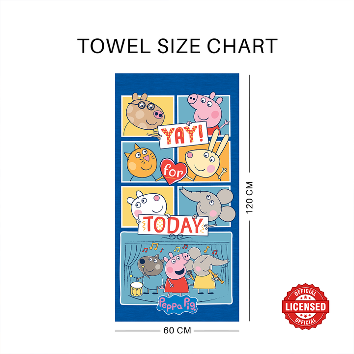 Peppa Pig Kids Bath Towel (Today)