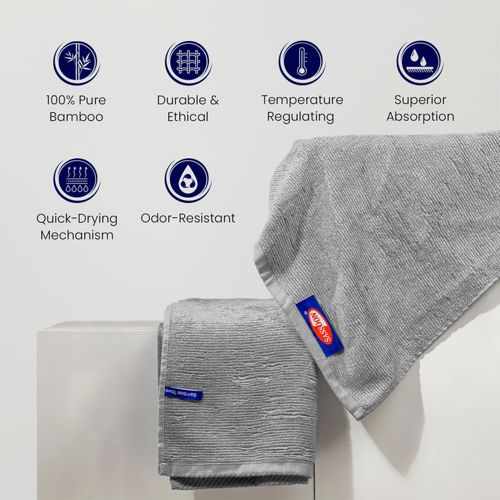 Deslay 100% Bamboo Bath Towel