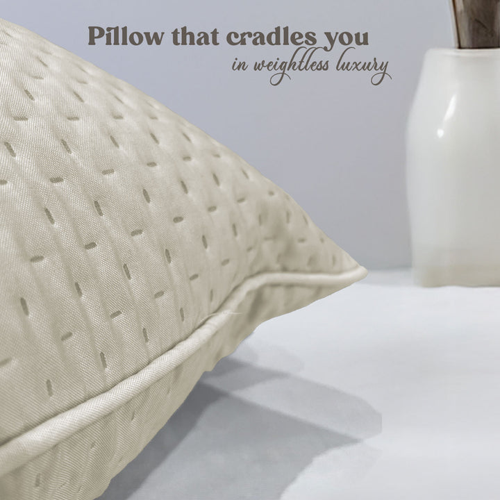 Laika Quilted Breathable Microfiber Pillow