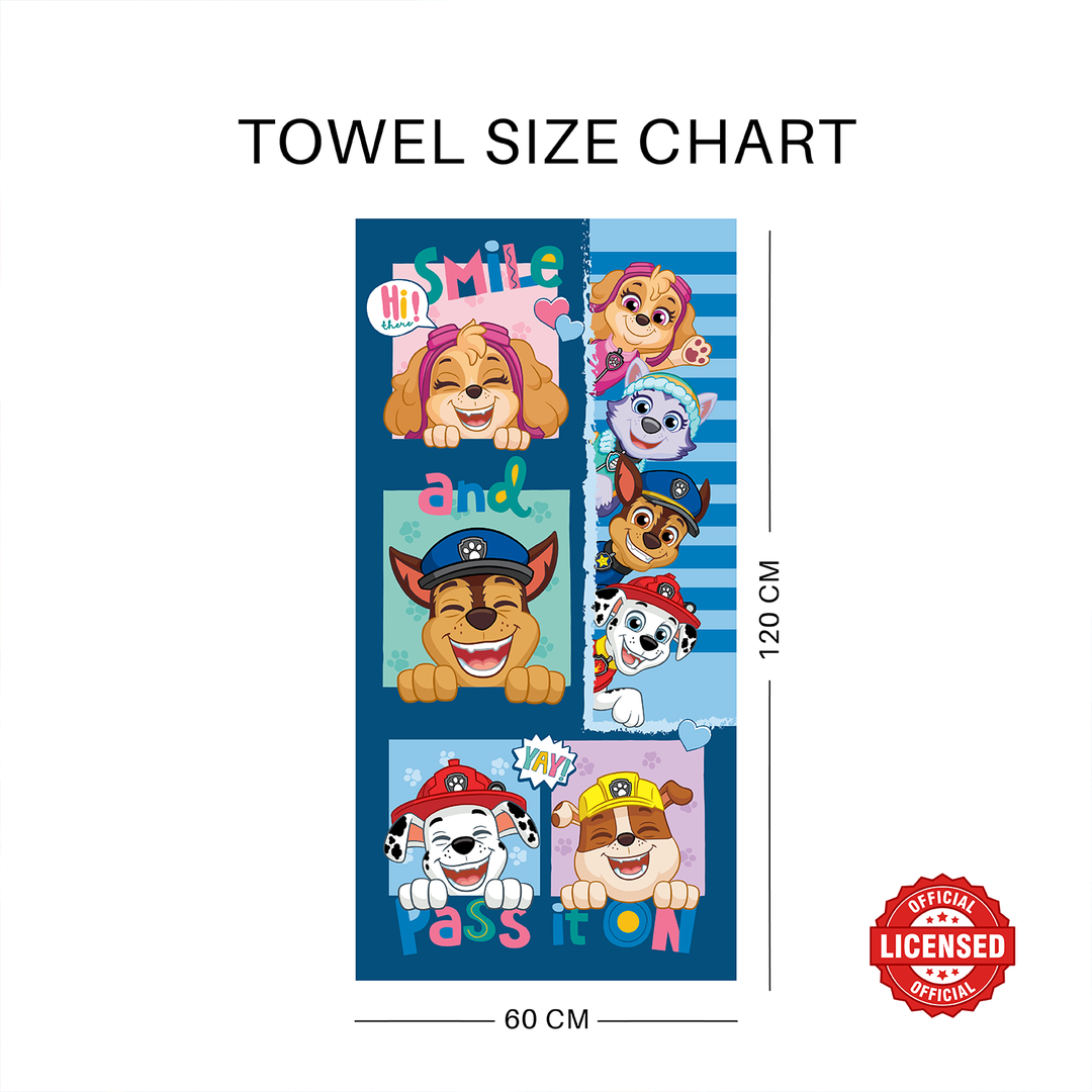 Paw Patrol Kids Bath Towel