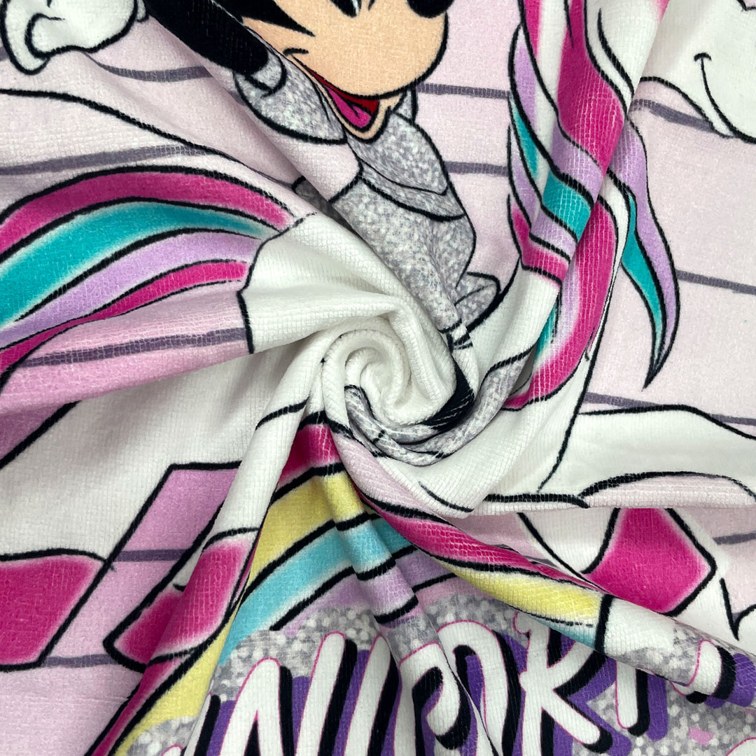 Disney Minnie & Unicorn Bath Towel For Kids