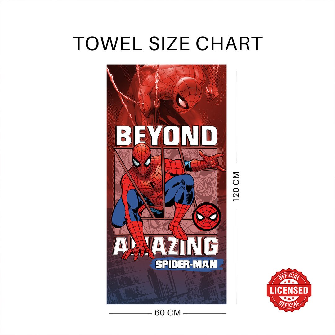 Spiderman Kids Bath Towel (Amazing)