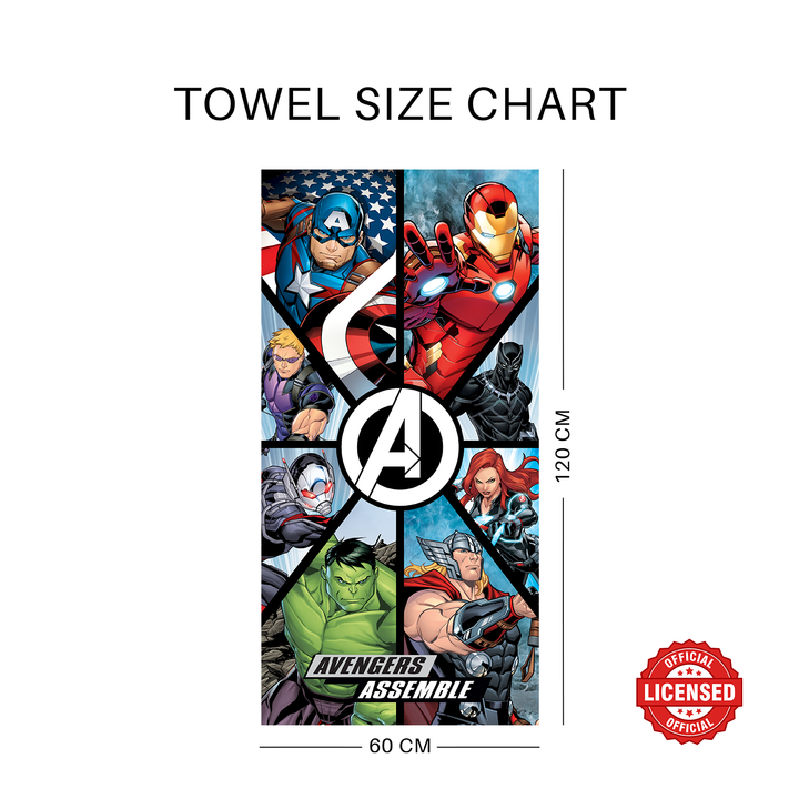 Avengers Kids Bath Towel