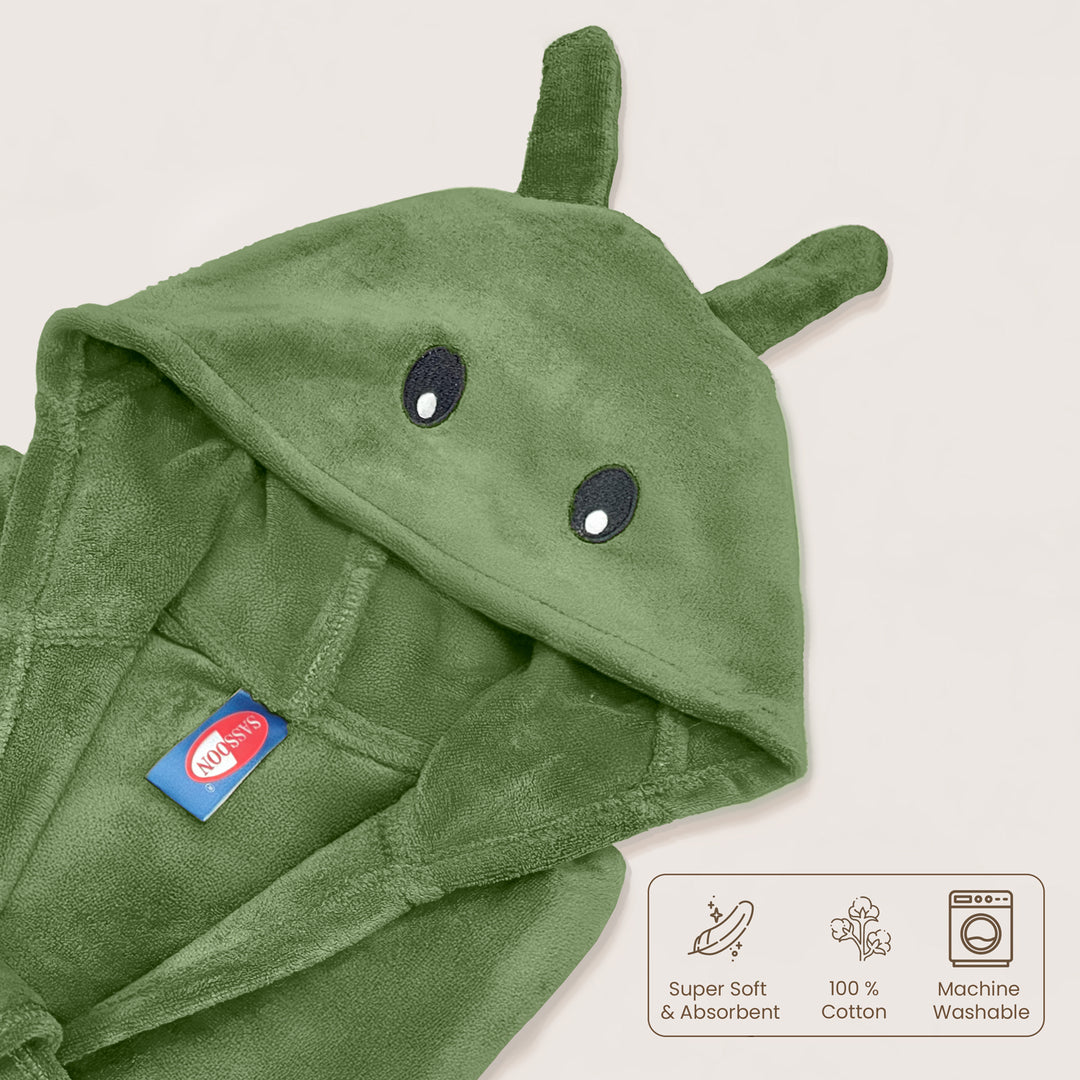 Hooded Bathrobe For Kids (Age 3-7 years)