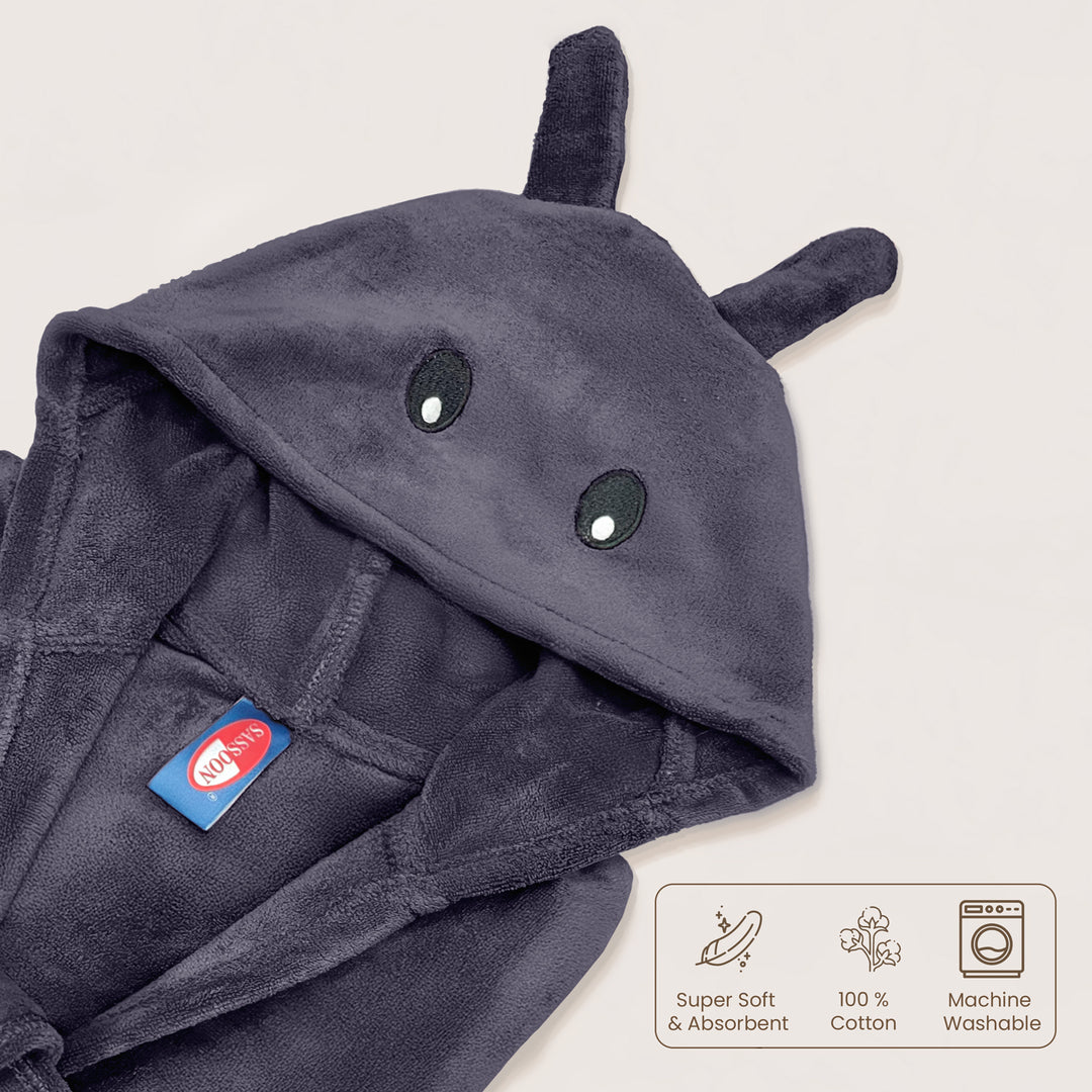 Hooded Bathrobe For Kids (Age 3-7 years)