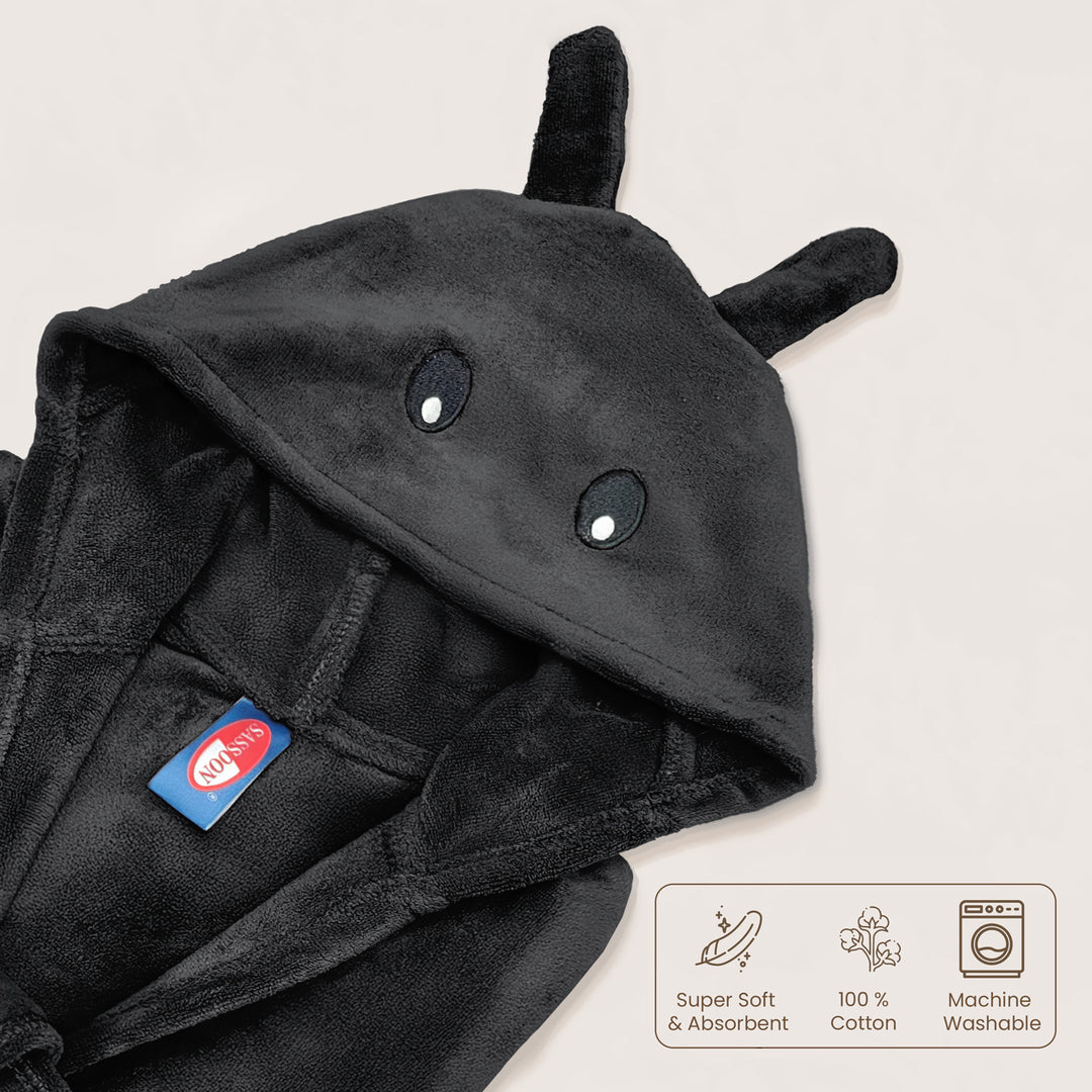 Hooded Bathrobe For Kids (Age 3-7 years)