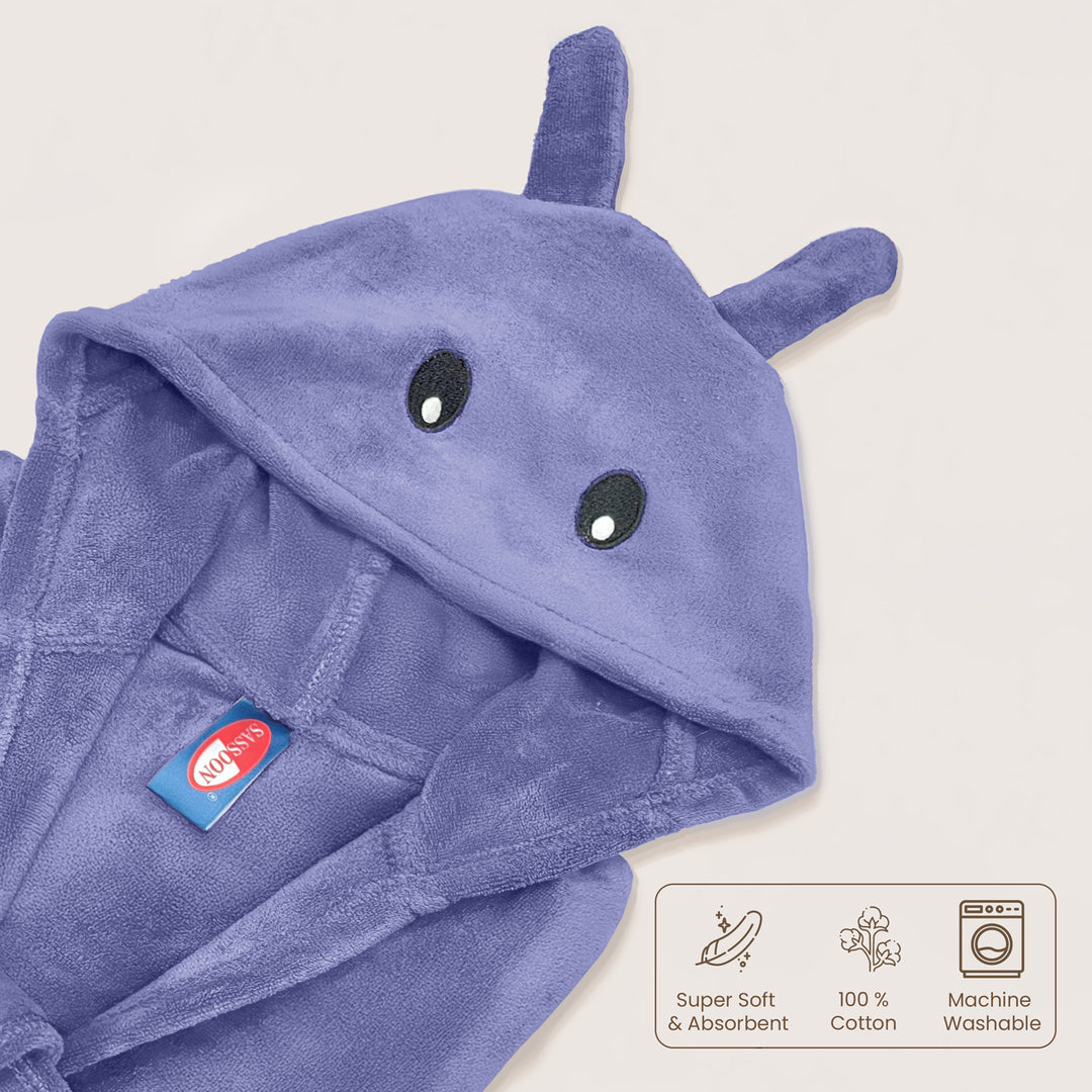 Hooded Bathrobe For Kids (Age 3-7 years)