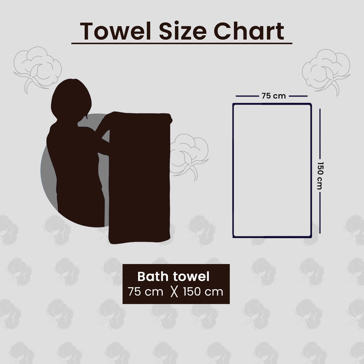 Kama 100% Cotton Bath Towel in 450 GSM